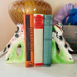 Vintage Bird Dog Bookends